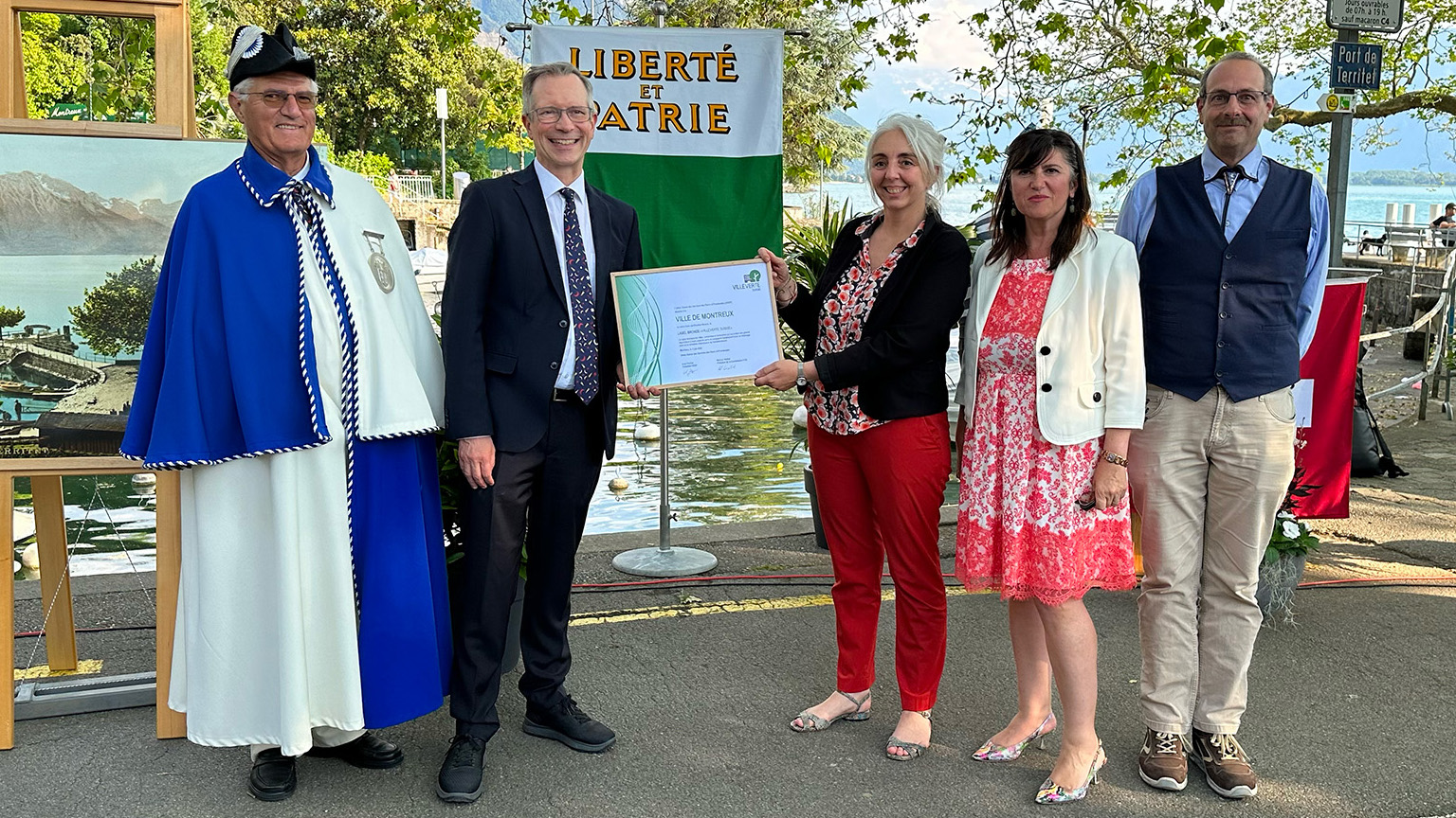 Zertifizierung Montreux Grünstadt Schweiz